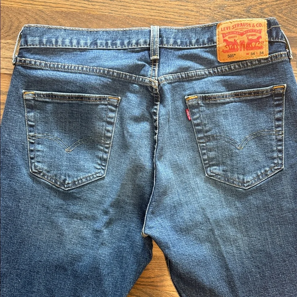 Vintage 501 Levi's Men's Classic Denim Jeans W34 X L34